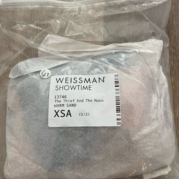 Weissman dance costume dress black tan The Thief And The Moon 13746 adult XSA - Picture 2 of 5